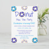 ドナ恋しく思ーパーティー1回目の誕生日 招待状 (スタンド正面)