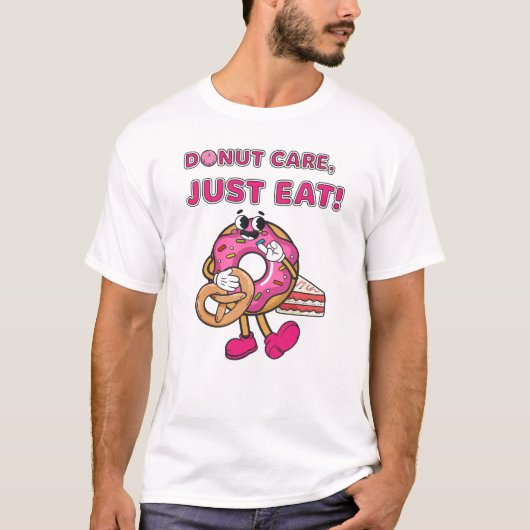ドナ気にットだ食べけ Tシャツ (正面)