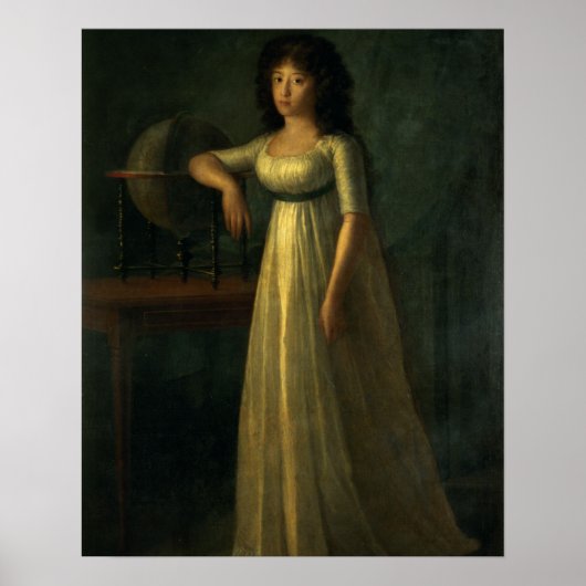 ドナ・ホアキーナ・テレズ・ジロン、デュークの娘 ポスター (正面)