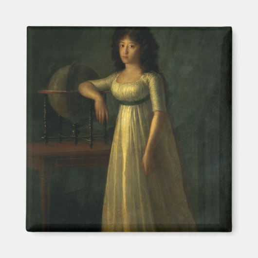 ドナ・ホアキーナ・テレズ・ジロン、デュークの娘 マグネット (正面)