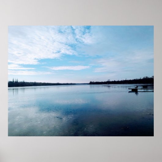 ドニエパー川の広い土手 ポスター (正面)