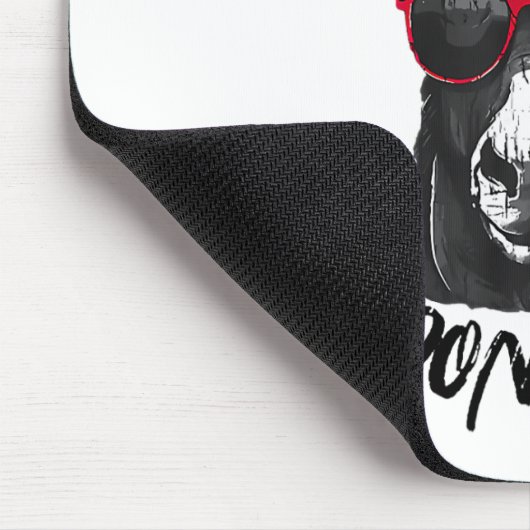 ドニックザドンキーおもしろいのクリスチイタリアンャスト マウスパッド (コーナー)