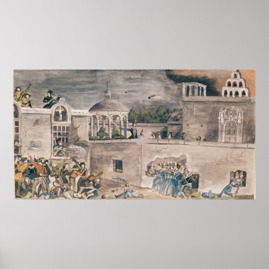 ドニファン将軍の率いるアメリカ軍 ポスター (正面)