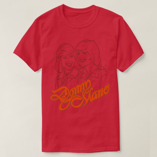ドニーとマリー Tシャツ (デザイン正面)