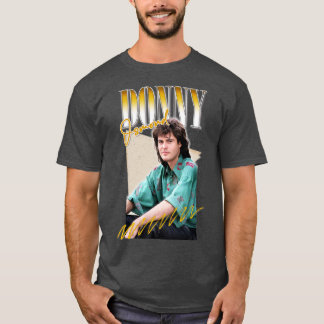ドニーオズモンドレトロエステティックファンデザイン Tシャツ