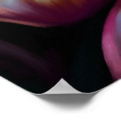 ドニーブルックバラ抽象芸術アート ポスター (角)