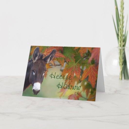 ドニー・ドンキーヒュー誕生日カスタマイズ- カード (正面)