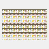 ドヌアンドガーランズパステルベーカリー誕生日 ラッピングペーパーシート (正面)