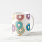 ドネカラフルツと振りかけるパターン コーヒーマグカップ (正面右)