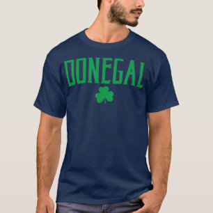 ドネガルアイルランドシャムロックヴィンテージ文字グリーン Tシャツ