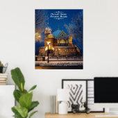 ドネリーの神秘的な家 – No.2ロシア ポスター (ホームオフィス)