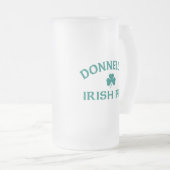 ドネリーズアイリッシュパブ フロストグラスビールジョッキ (正面右)