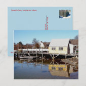 ドネルの波止場葉書 ポストカード (正面/裏面)