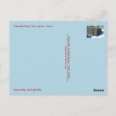 ドネルの波止場葉書 ポストカード (裏面)