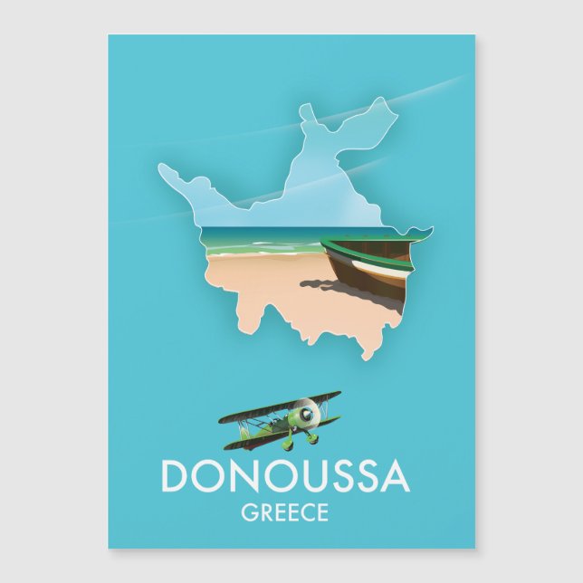 ドノサギリシャの旅行地図 (正面)