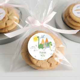 ドノパーティー子供の誕生日感謝してい君 ラウンドシール