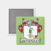 ドノヴァンコートオブアームズ磁石 マグネット (正面/裏面)