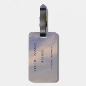 ドハのトーチタワー ラゲッジタグ (裏面縦)