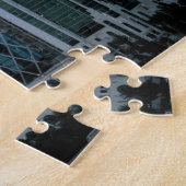 ドハ、カタール市上の日没 ジグソーパズル (側面)