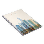 ドハ、カタール|都市スカイライン ノートブック (右側)