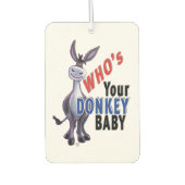 ドバおもしろいー、誰があなたのドバベビー カーエアーフレッシュナー (正面)