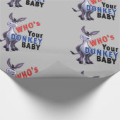 ドバおもしろいー、誰があなたのドバベビー ラッピングペーパー (角)