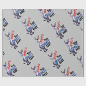 ドバおもしろいー、誰があなたのドバベビー ラッピングペーパー (フラット)