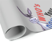 ドバおもしろいー、誰があなたのドバベビー ラッピングペーパー (ロールコーナー)