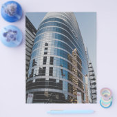 ドバイのガラスビル チラシ (シングル)