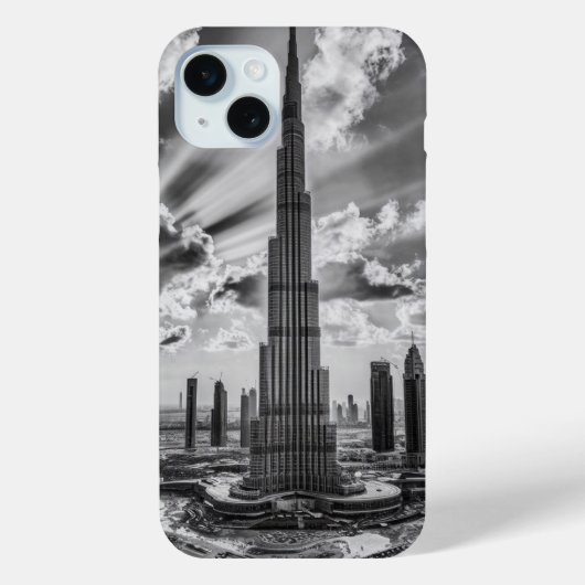 ドバイのブルジュ・ハリファ Case-Mate iPhoneケース (裏面)