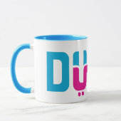 ドバイの信号器のマグ マグカップ (左)