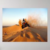 ドバイの砂漠を乗り越える ポスター (正面)