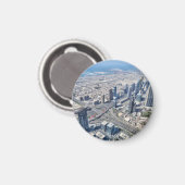 ドバイの空中写真 マグネット (正面/裏面)