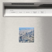 ドバイの空中写真 マグネット (インサイチュ (食洗機))