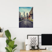 ドバイの街並み。 ポスター (ホームオフィス)