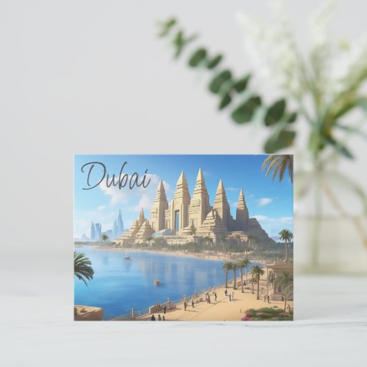ドバイはがき ポストカード (スタンド正面)