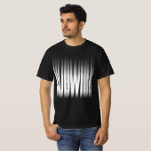 ドバイぼやけス効果タイポグラフィレゲエ Tシャツ (正面フル)