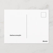 ドバイアイ統一されたアラブ首長国連邦はがき ポストカード (裏面)