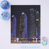ドバイカヤンタワーat night チラシ (シングル)