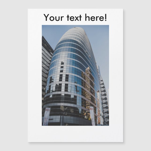 ドバイガラス超高層ビル (正面)