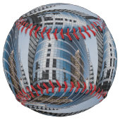 ドバイガラス超高層ビル ソフトボール (裏面)