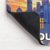 ドバイグランドモスクUAEサンセット マウスパッド (コーナー)