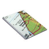 ドバイシティーの地図 ノートブック (右側)