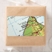 ドバイシティーの地図 ラベル (インサイチュ)