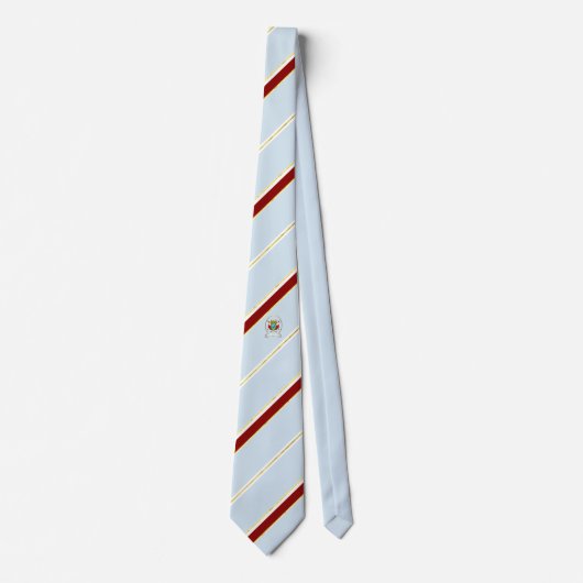 ドバイストライプ国旗 ネクタイ (正面)