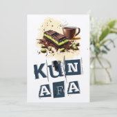 ドバイチョコレートクナファكنافة دبي شوكولاطة فستق 招待状 (スタンド正面)