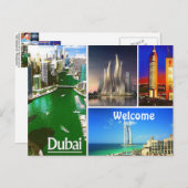 ドバイトートデザインバイモジゾラA GBADAMOSIポストカード ポストカード (正面/裏面)