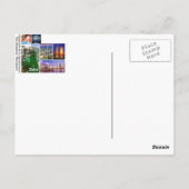 ドバイトートデザインバイモジゾラA GBADAMOSIポストカード ポストカード (裏面)