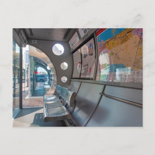 ドバイバストップス ポストカード (正面)