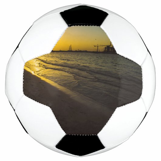 ドバイビーチサンセット サッカーボール (正面)